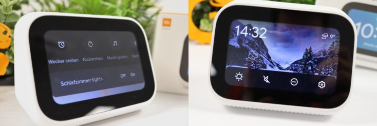 Xiaomi Mi Smart Clock smart Tasks Schnelleinstellungen