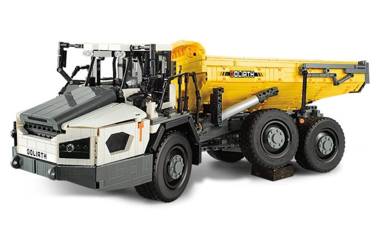 CaDA C61054W Goliath Dump Truck 1 e1641895013356