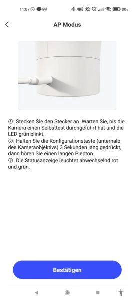 Chuango Alarm-System Kamera einrichten