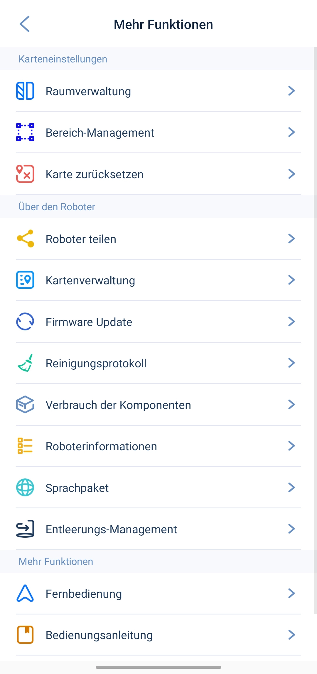 Neabot N2 Saugroboter Einstellungen