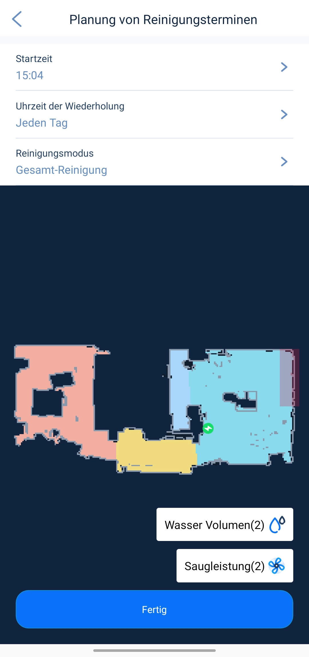 Neabot N2 Saugroboter Plan
