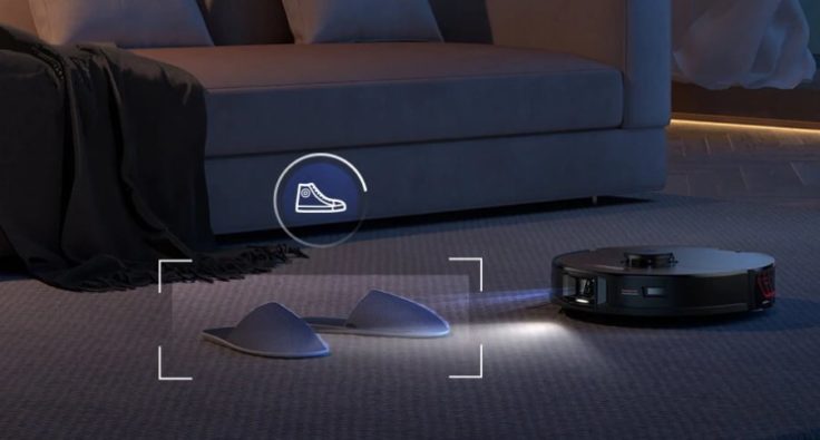 Roborock S7 MaxV Saugroboter 3D-Erkennung Nachts