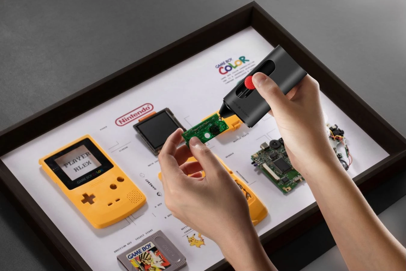 Wowstick Heissklebepistole mit Akku kleben