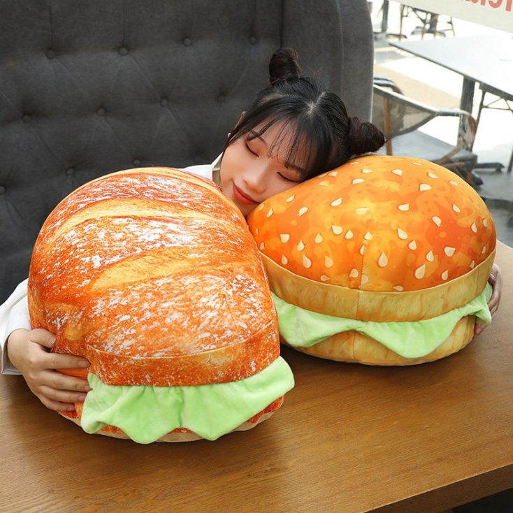 Burgerkissen schlafen