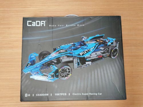 CaDA C64004W Formel E Karton Vorderseite