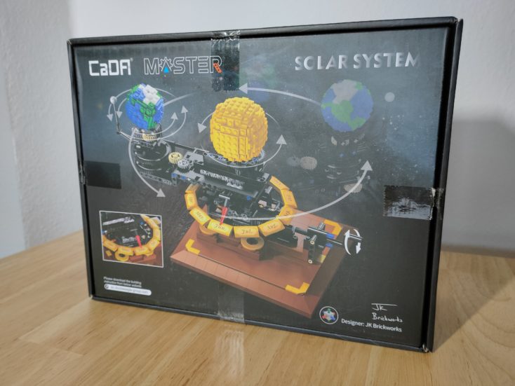 CaDA C71004W Sonnensystem Karton 2