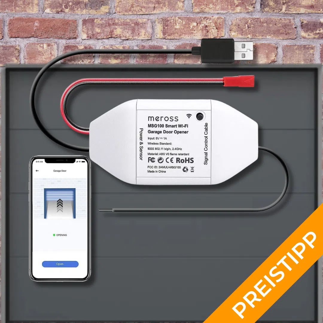 Meross Garagentoroeffner-Aufmacher