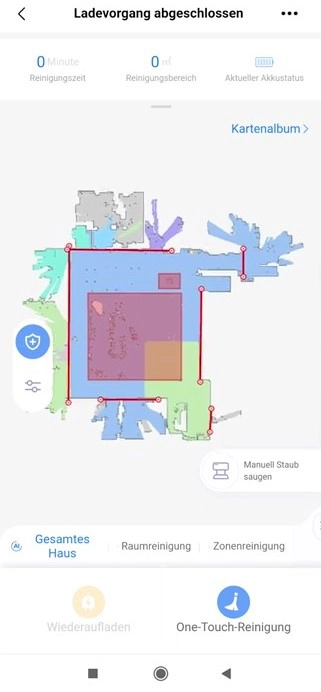 Midea S8 Saugroboter Karte