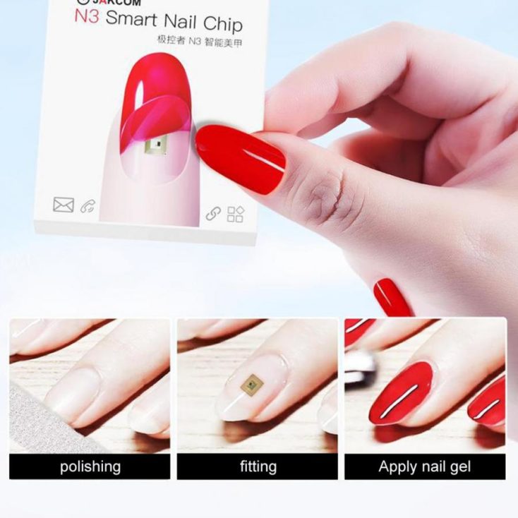 Smart Nail Chip Anwendung