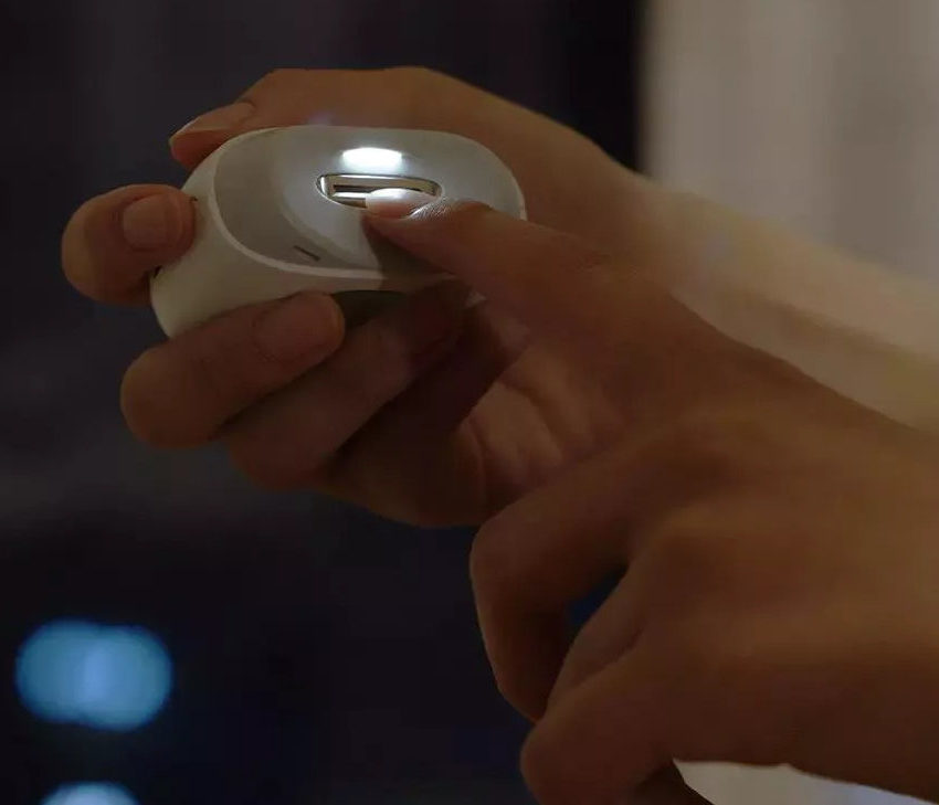 elektronische Nagelfeile feilen mit Licht