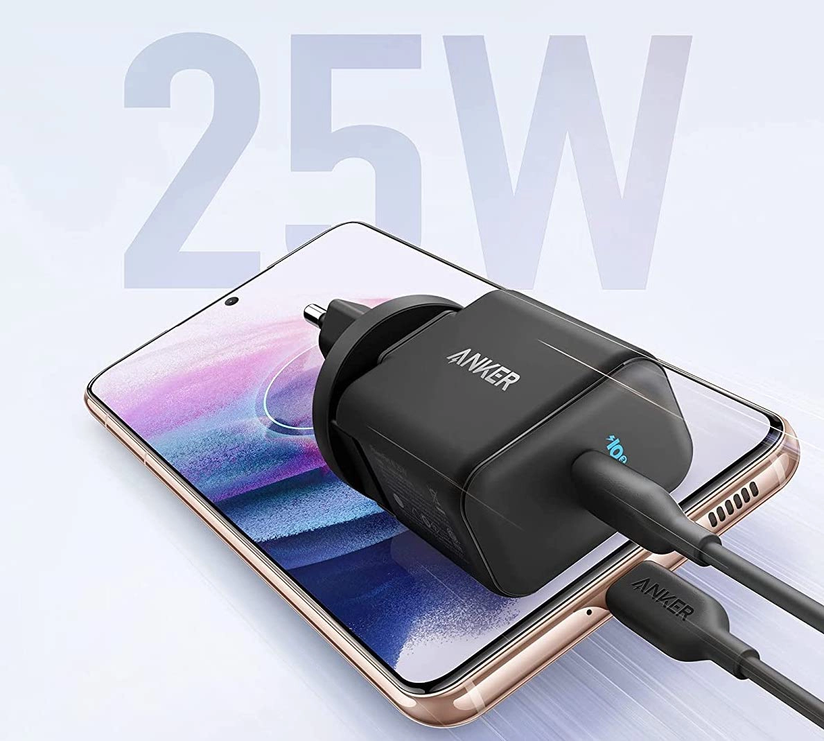 Anker PowerPort III USB-C Ladegeraet 25W Leistung Anker PowerPort III USB-C Ladegeraet 25W Leistung