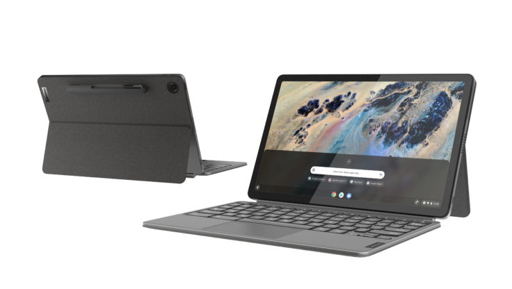 Lenovo IdeaPad Duet 3 Chromebook vorne und hinten