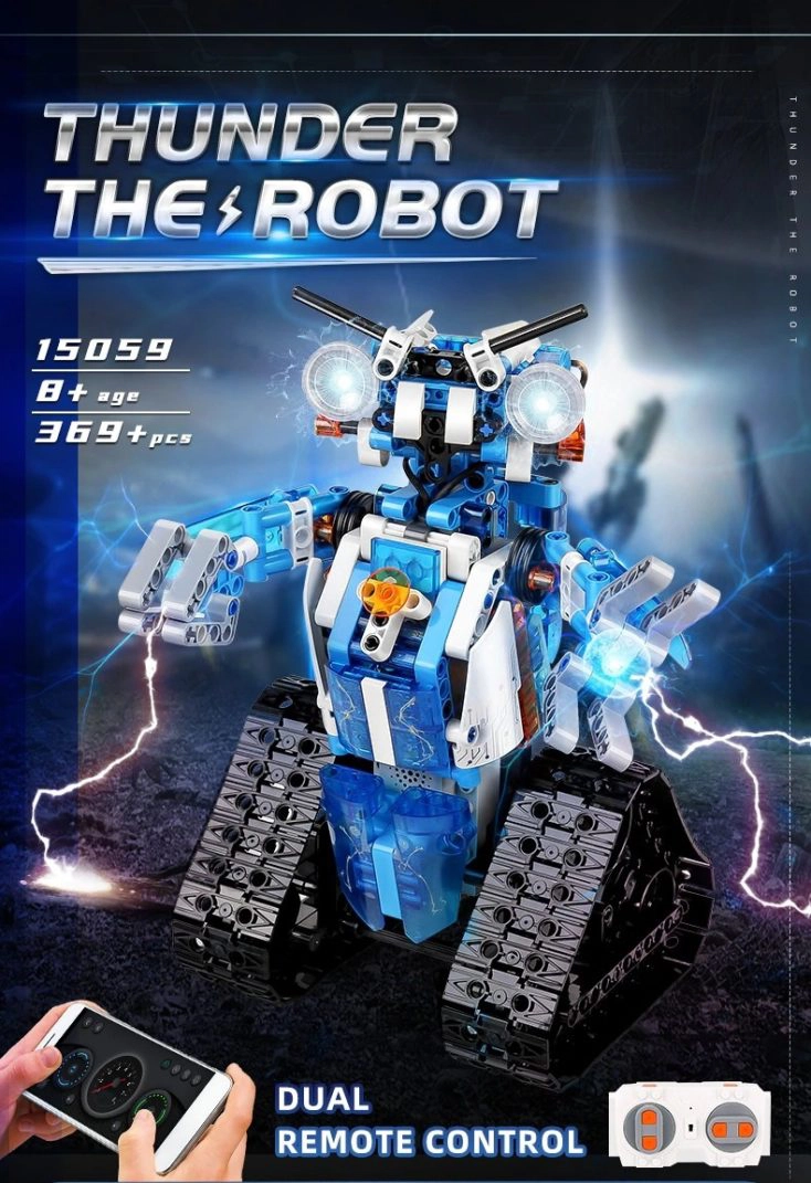 Roboter aus Klemmbausteinen von Mould King | China-Gadgets