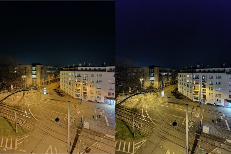 OnePlus 10 Pro UWW Nacht Strasse