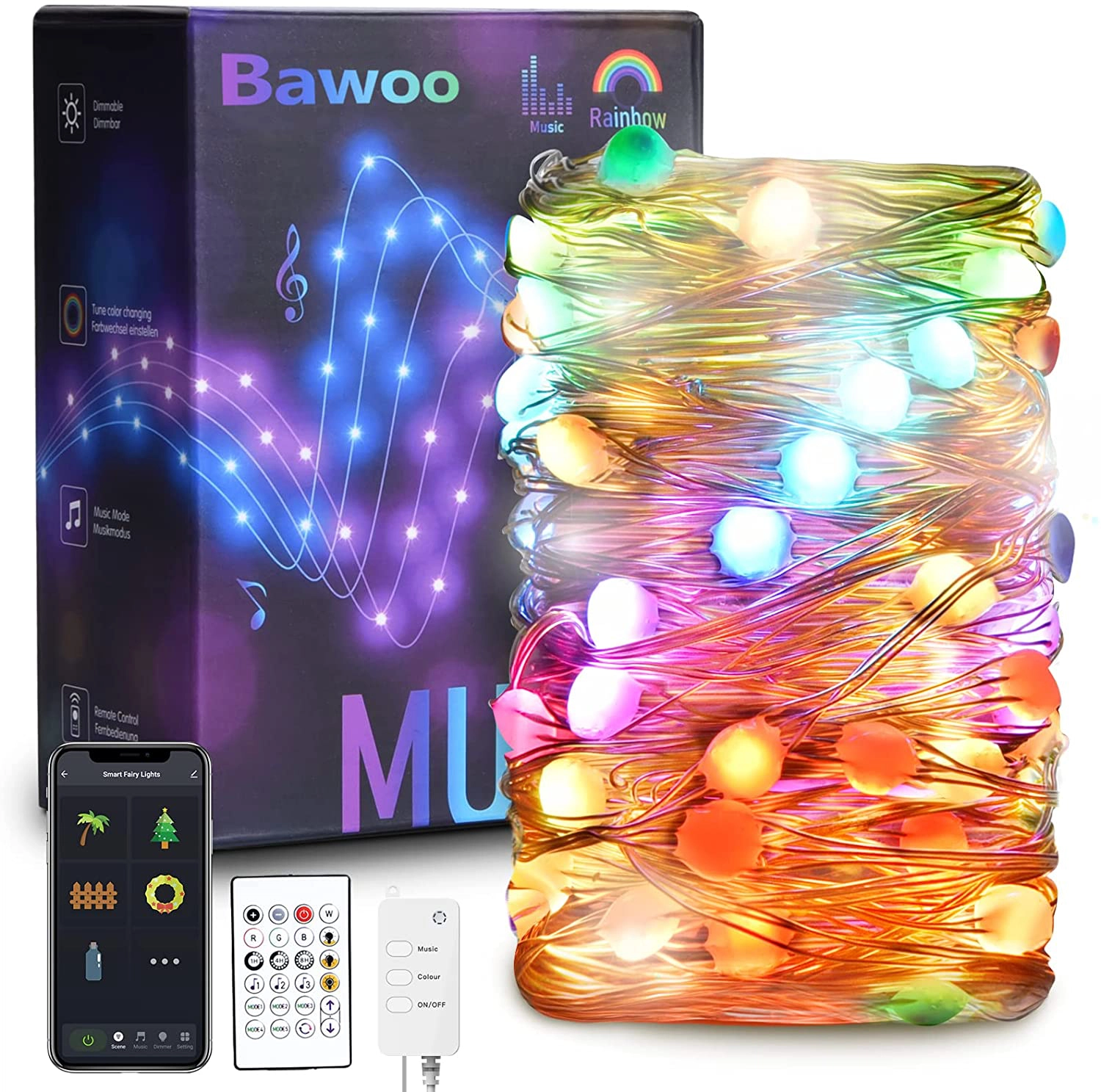 RGB Lichterkette Produktbild