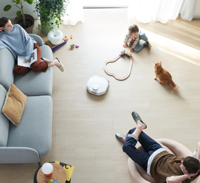 Smartmi A1 Saugwischroboter Navigation