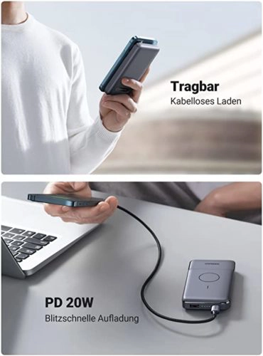 magnetische powerbank von UGREEN