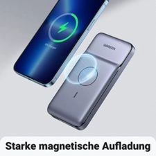 magnetische powerbank UGREEN schnelle Aufladung