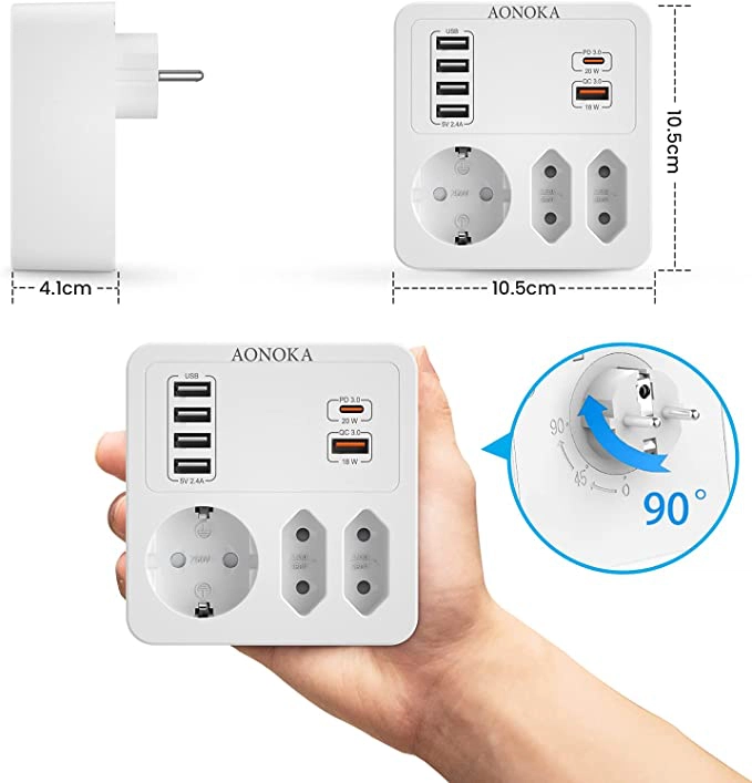 USB Stecker Maße