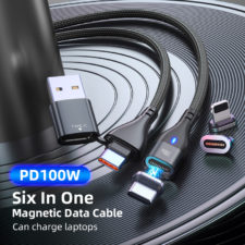AUFU 100W USB-C Magnetladekabel