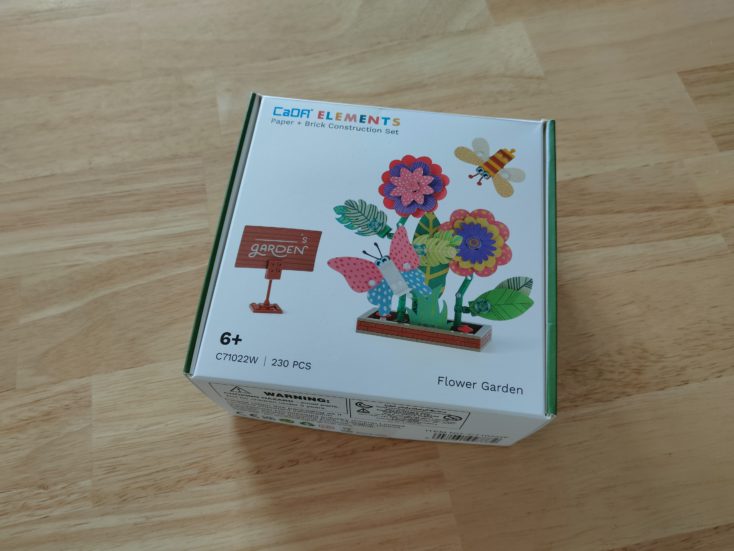 CaDA Elements C71022W Blumengarten Verpackung 1