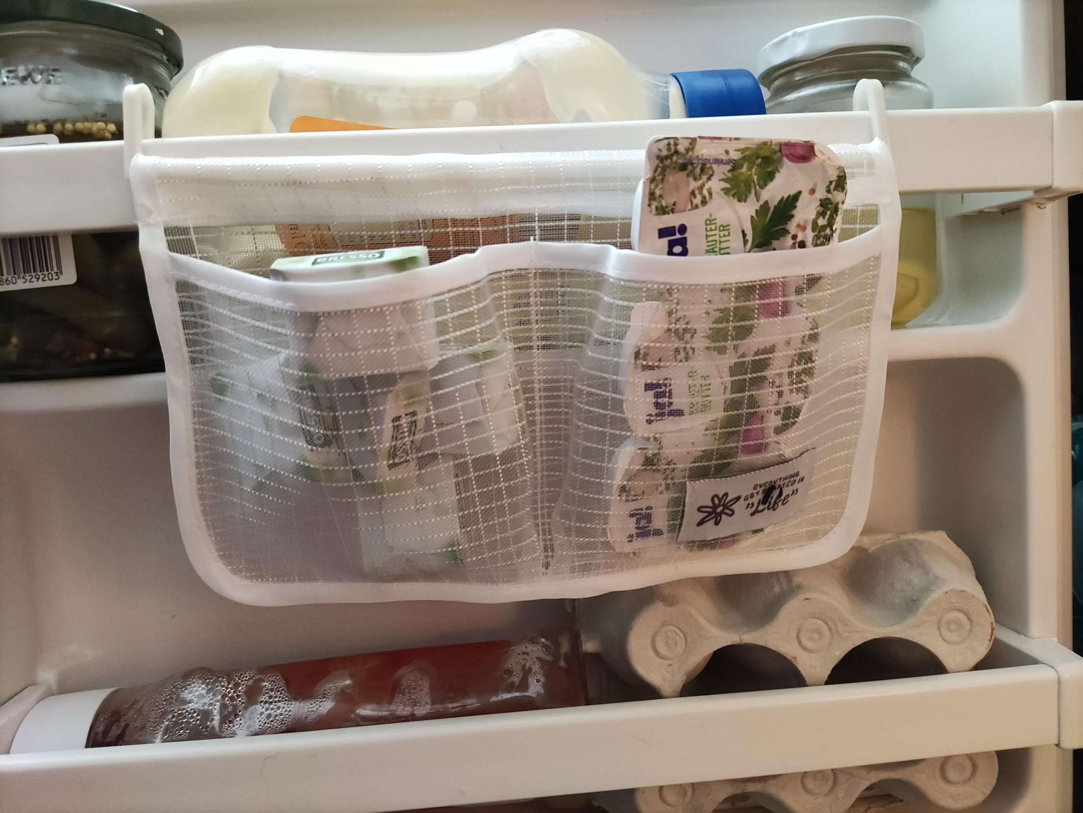 Kühlschrank-Taschen: Ordnung für deinen Kleinkram! #cleantok