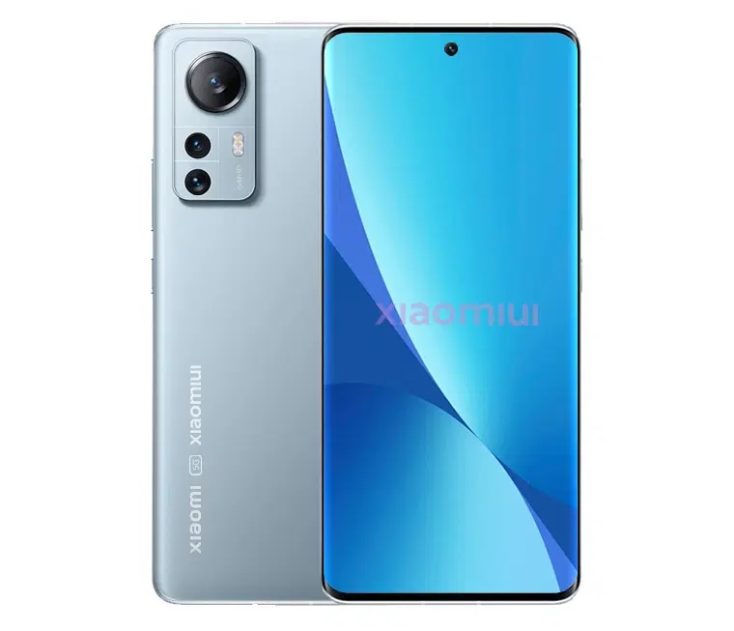 Xiaomi 12 Lite 5G Render