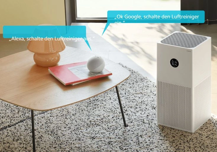 Xiaomi Smart Air Purifier 4 Lite Sprachsteuerung