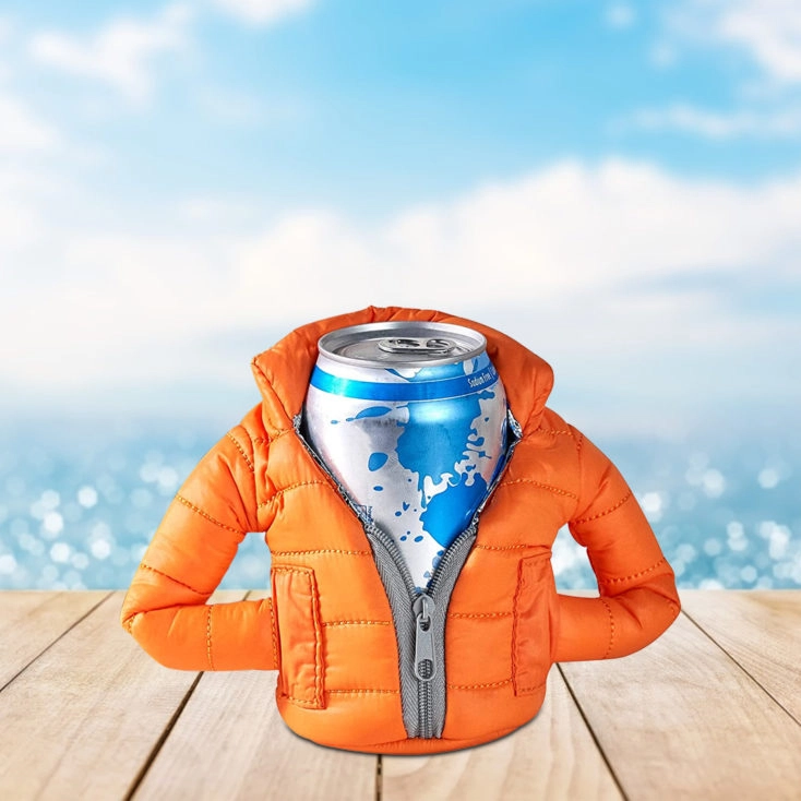 kuehljacke fuer getraenke-orange