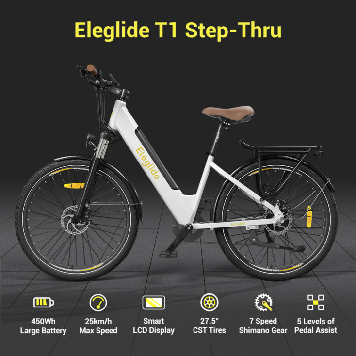 Eleglide T1 Step Thru E Bike 1