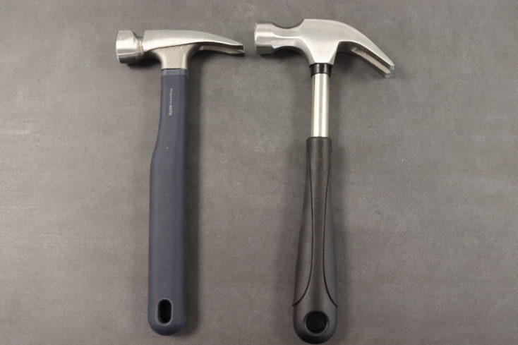 HOTO Werkzeugkoffer Hammer vs Ikea Fixa Hammer