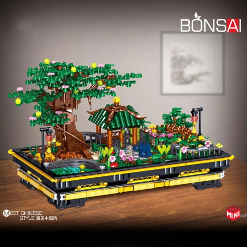 Klemmbaustein Bonsai Garten 9