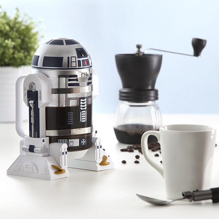 R2D2 French Press Kaffee