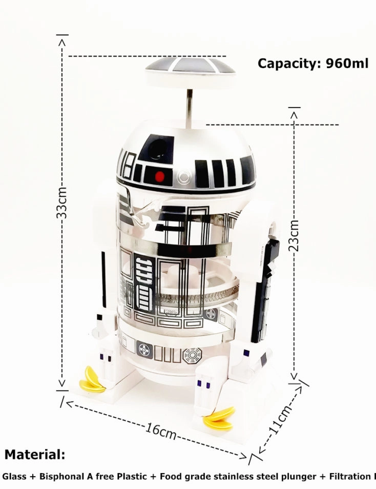 R2D2 French Press Masse