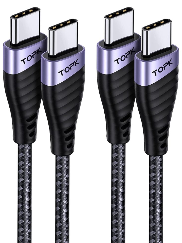 TOPK USB C LAdekabel Doppelpack