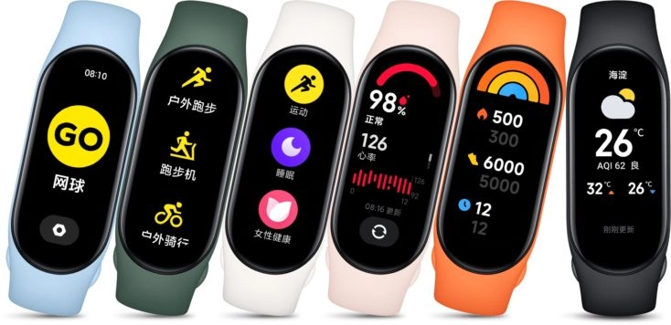 Xiaomi Mi Band 7 Funktionsumfang