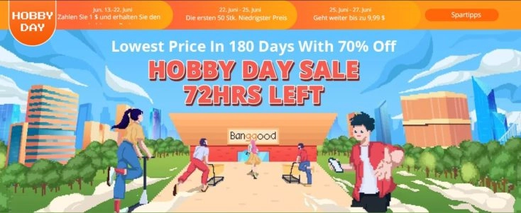 Banggood Hobby Day Sale