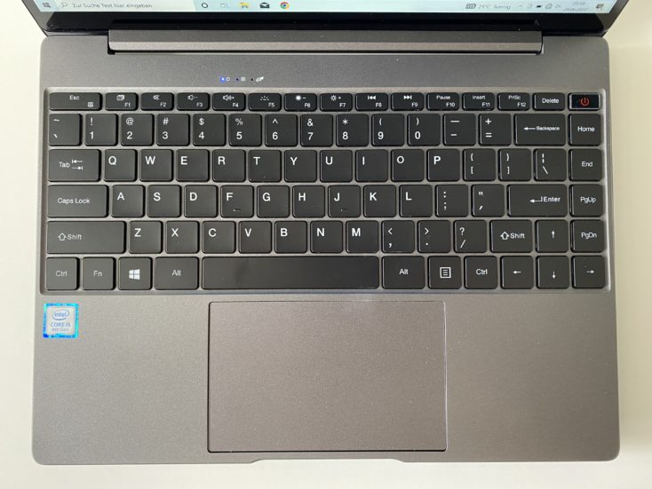 CHUWI CoreBook X Tastatur