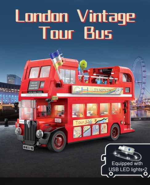 CaDA London Vintage Tour Bus C59008W