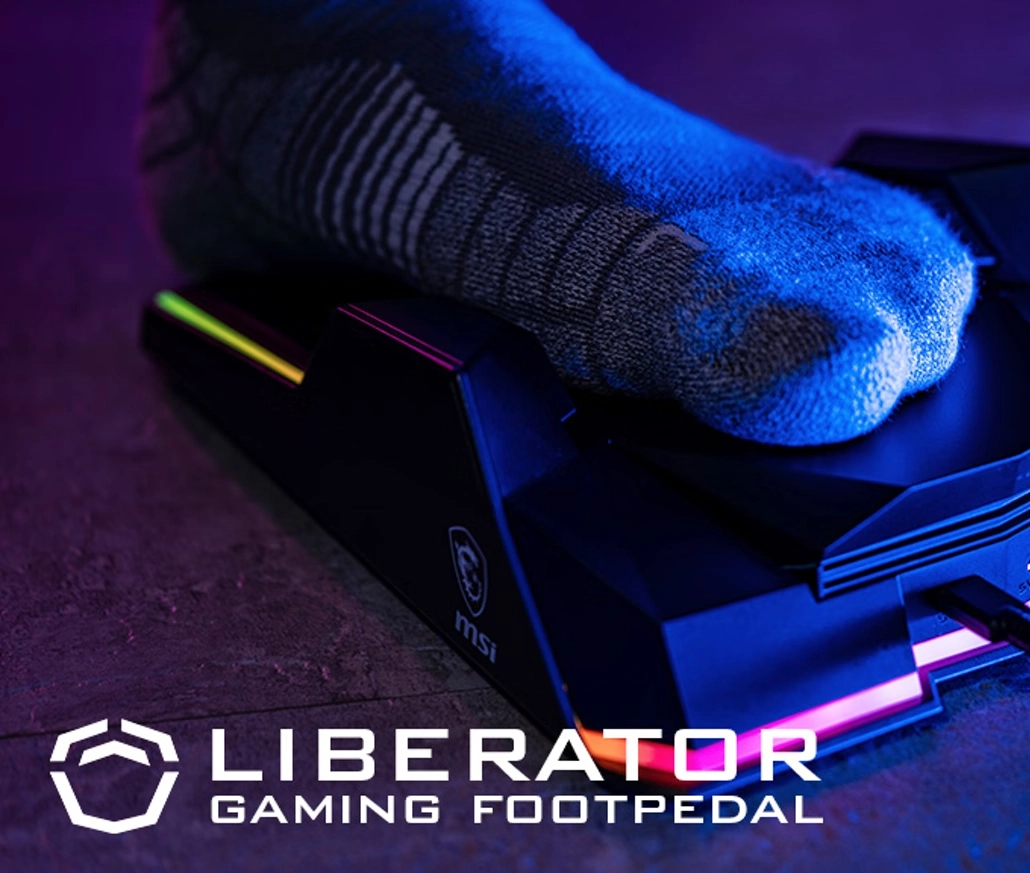 MSI Liberator Pedal Produktbild Beitragsbild