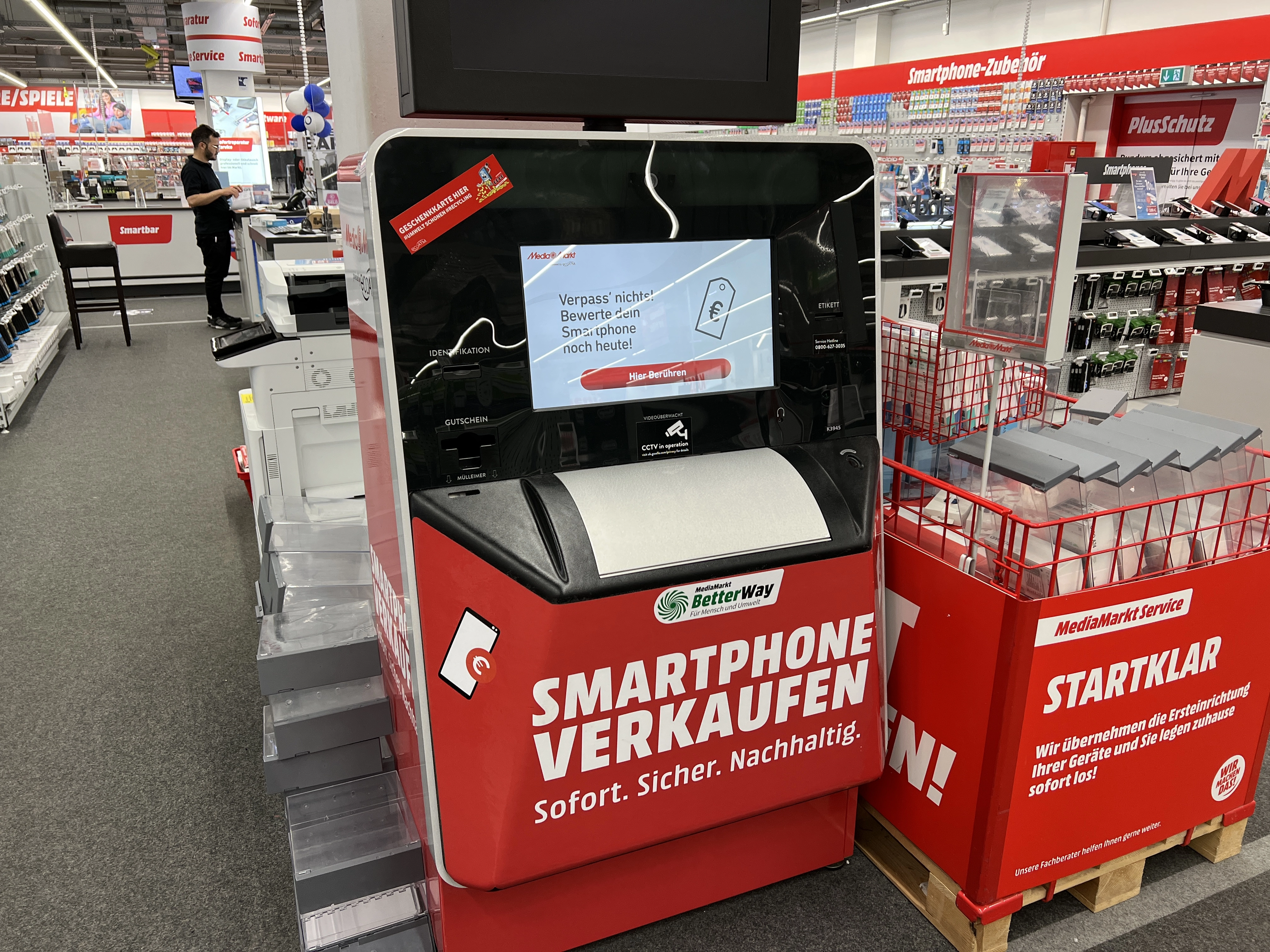 MediaMarkt ecoATM Smartphone Recycling 1