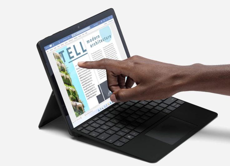 Microsoft Surface Go 3 mit Tastatur