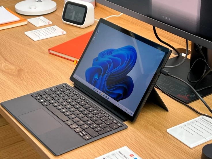 Xiaomi Book S 12.4 Notebook live in Paris