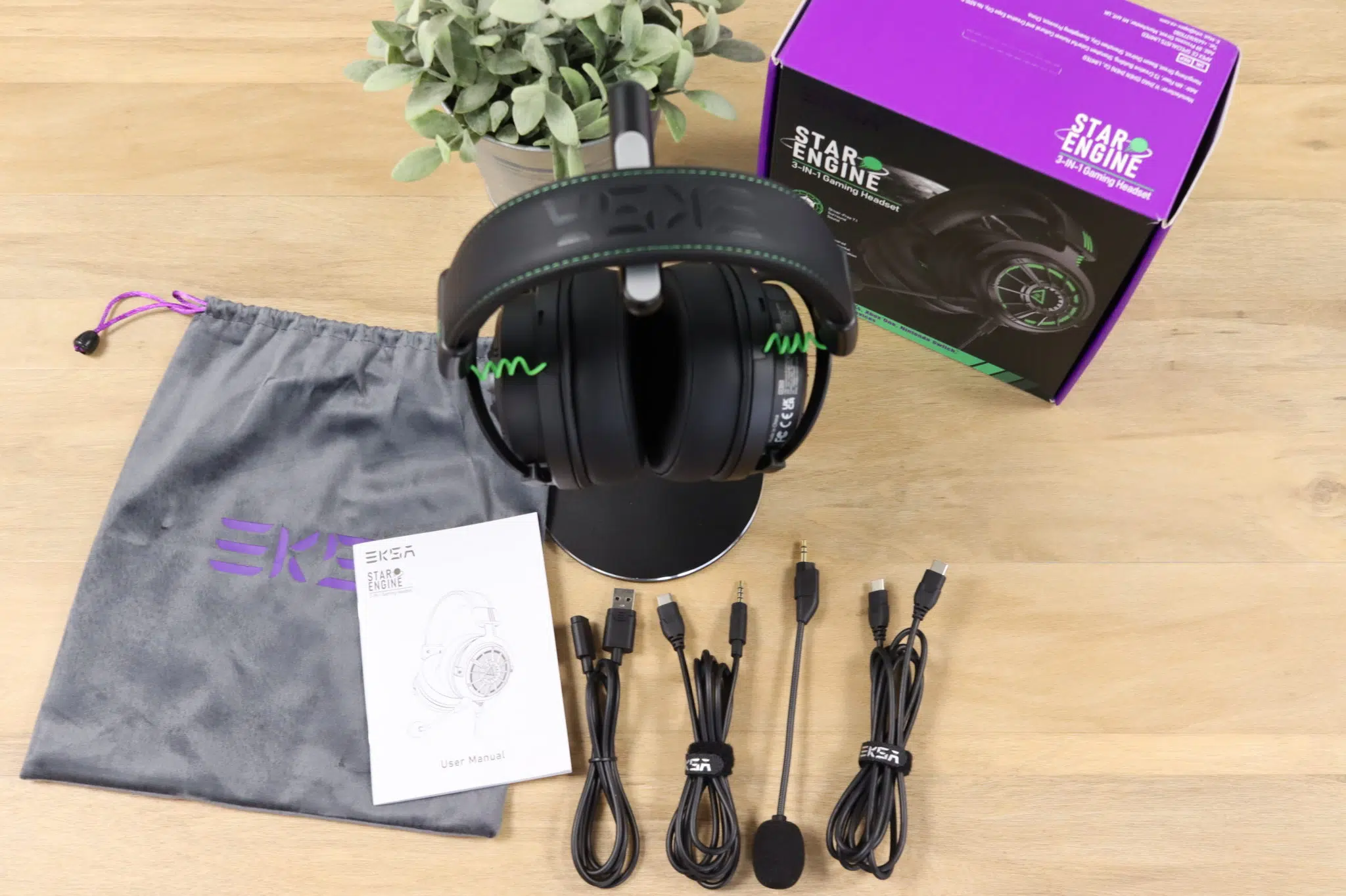 EKSA Star Engine E5000 Pro Gaming Headset F r Alle Konsolen PC