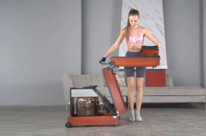 KINGSMITH WR1 Rudergerät Klappbar - Wasser & Magnet Widerstand - Mit App & LED Display