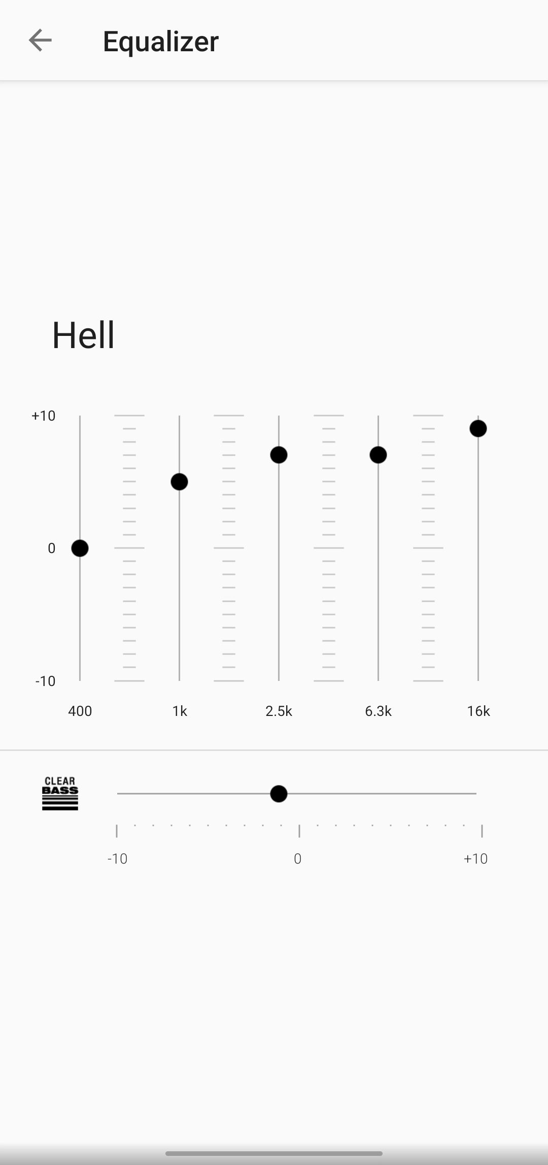Sony LinkBuds S App Equalizer