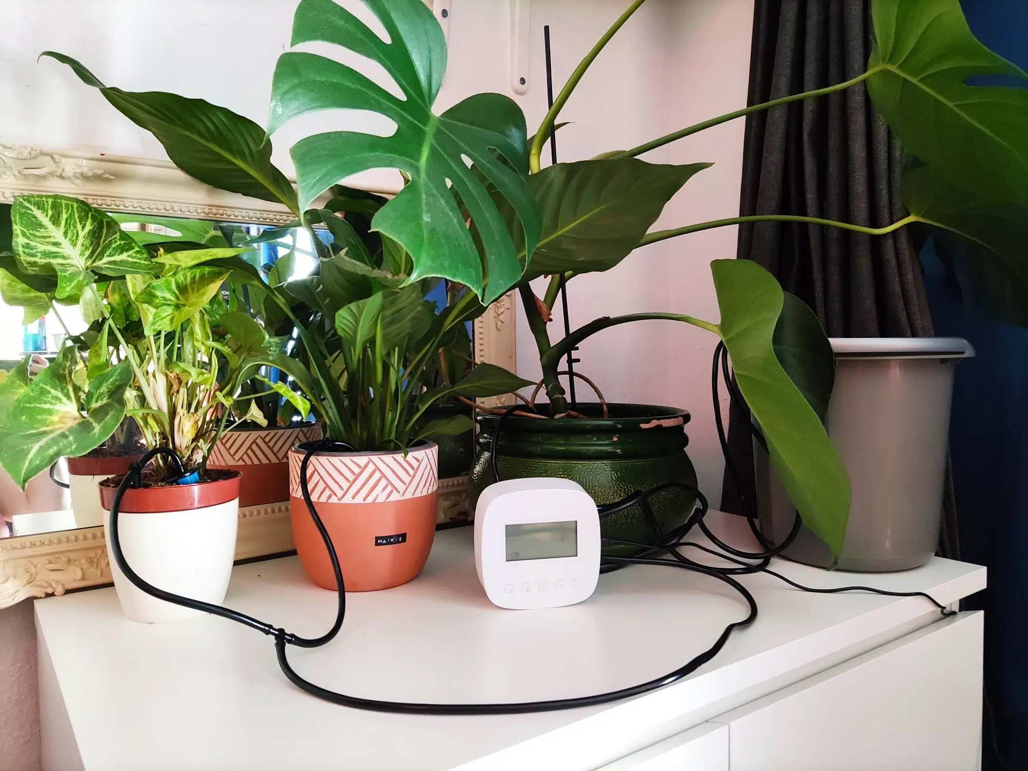 Bewaesserungssystem mit Solarpanel App