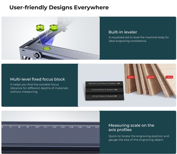 Creality Falcon laser-Engraver Aufbau