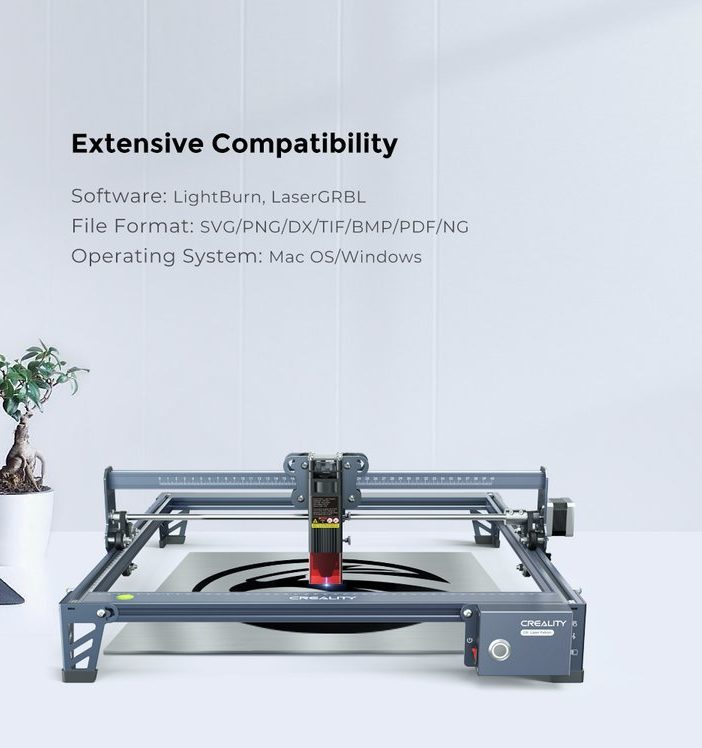 Creality Falcon laser-Engraver Software