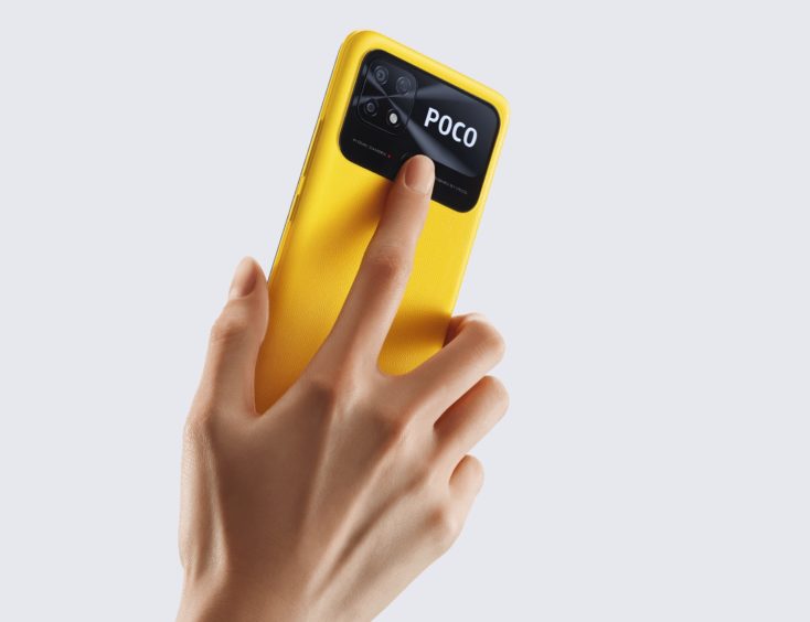 POCO C40 Fingerabdrucksensor